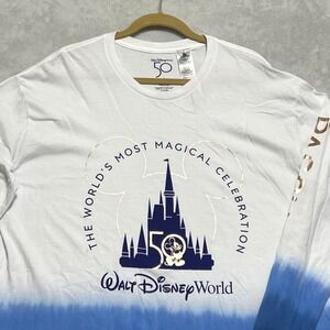 Walt Disney World 50th Anniversary Passholder Long‎ Sleeve Shirt XXXL 3XL